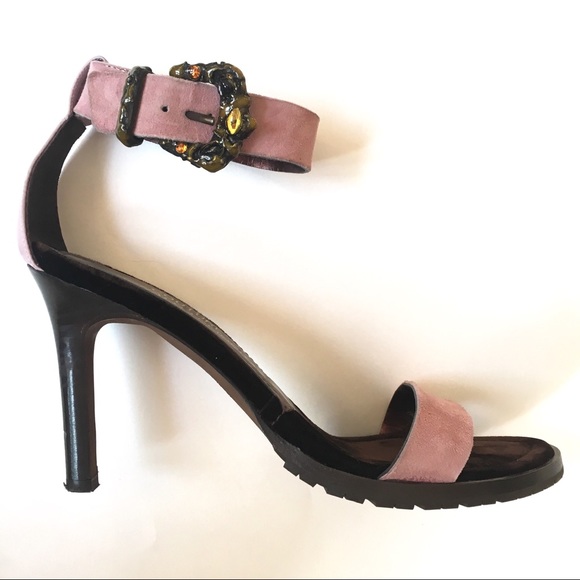 Donald J. Pliner Shoes - Donald J Pliner 4 inch heels in mauve suede, 6.5